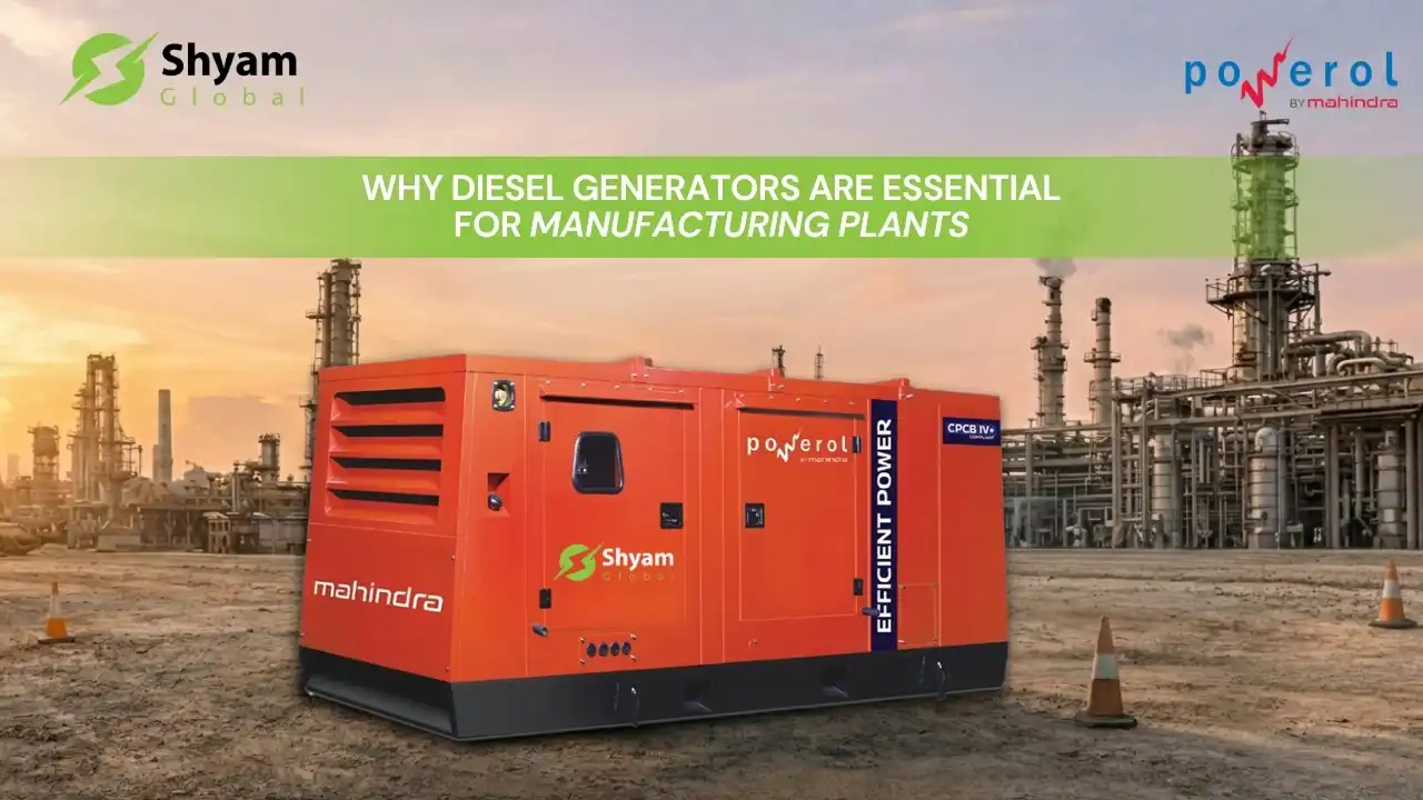 Diesel Generators for Manufacturing