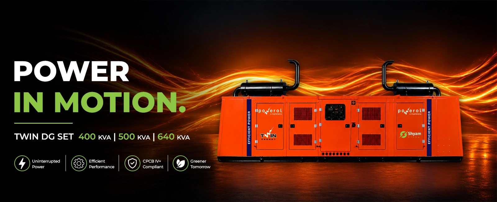Twin Genset Web Banner